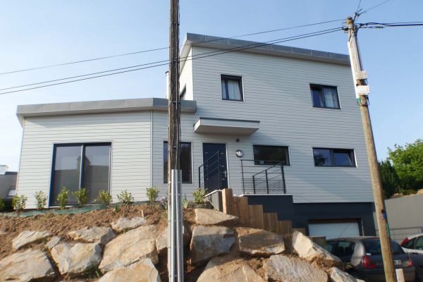 Maison neuve en ossature bois